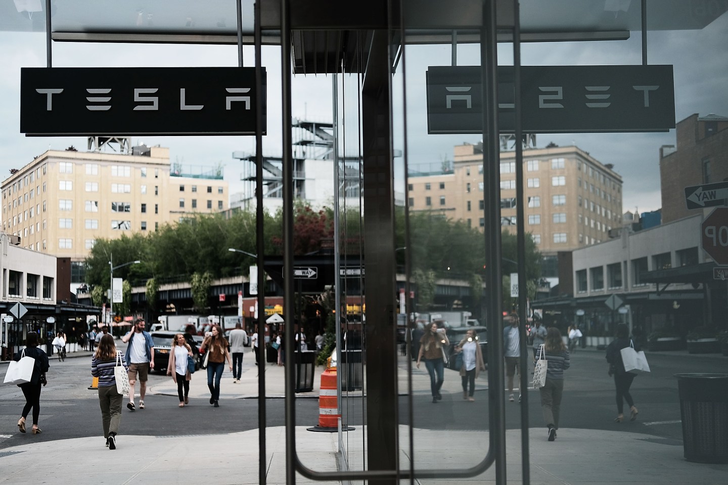 Tesla Stock Rises Over 8 Percent After Company's Shareholder Meeting