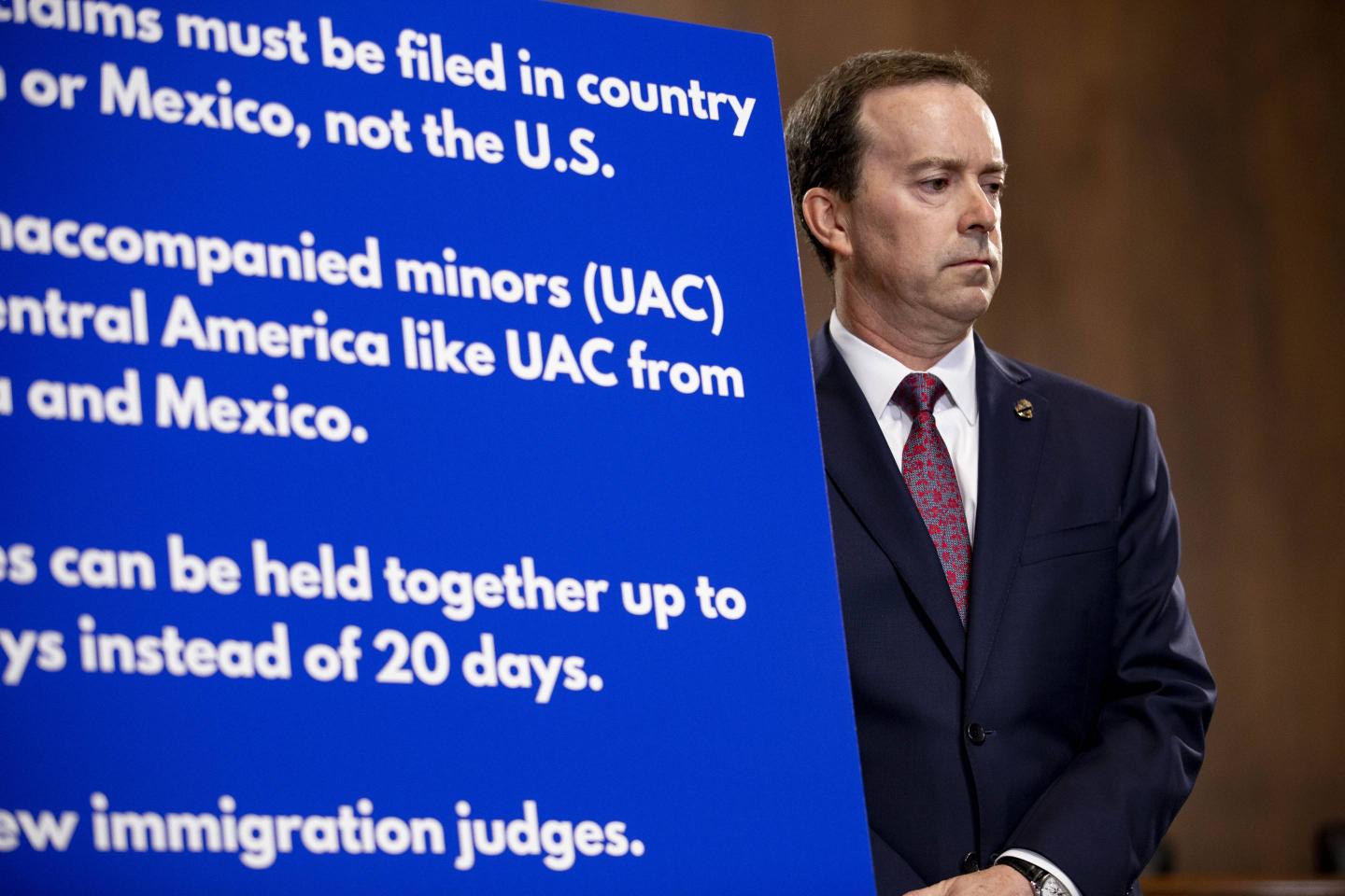 Sen. Lindsey Graham Holds A Press Conference On The Crisis At The Border