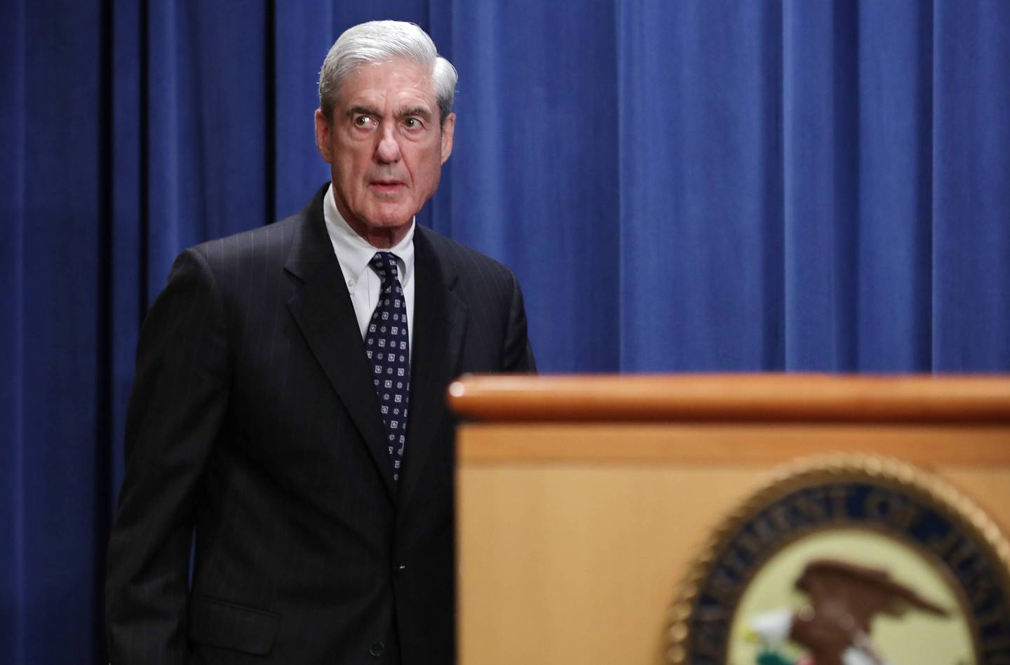 Special Counsel Robert Mueller Makes A Statement On Russia Investigation