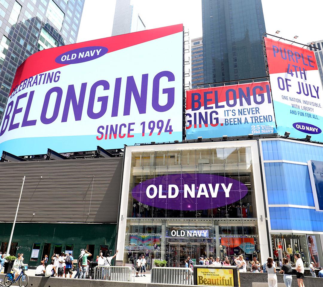 Old Navy Launches Purple 4th Inclusion-and-Unity Campaign