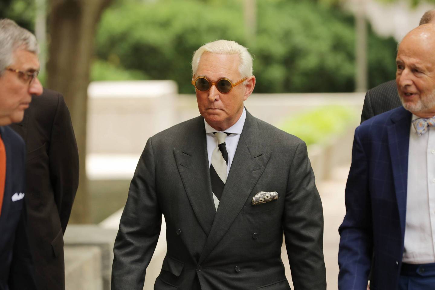 Trump Political Advisor Roger Stone Returns To Court In Effort To Dismiss Charges