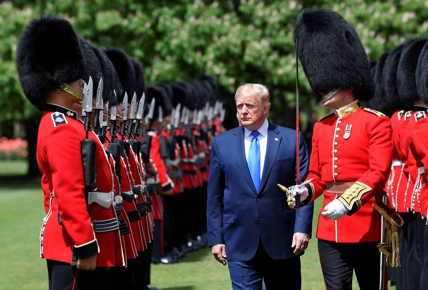U.S. President Trump's State Visit To UK - Day One