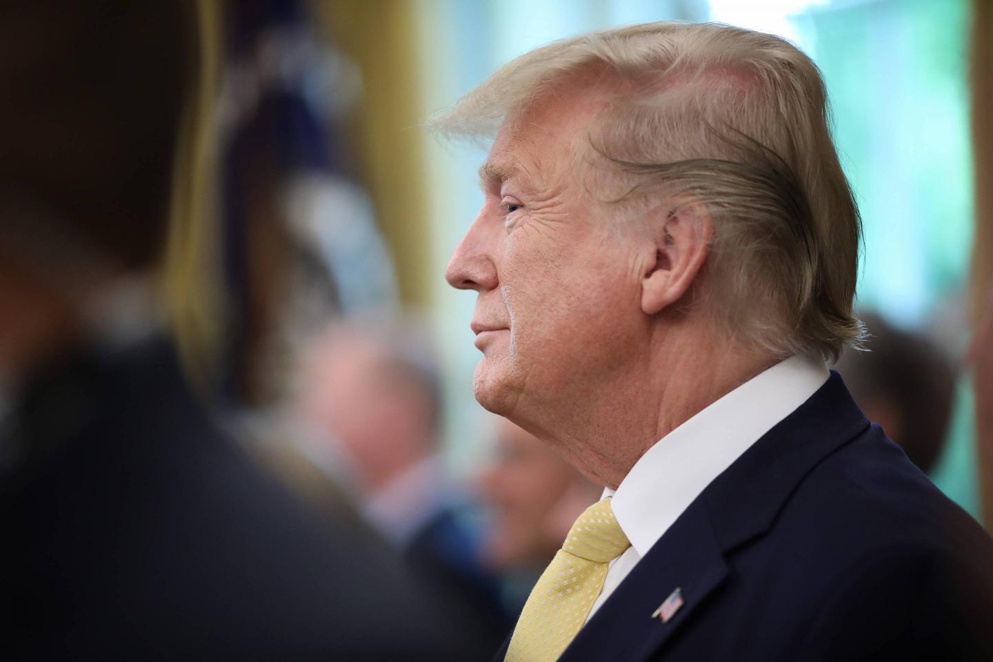 President Donald Trump Presents The Medal Of Freedom To Economist Arthur Laffer