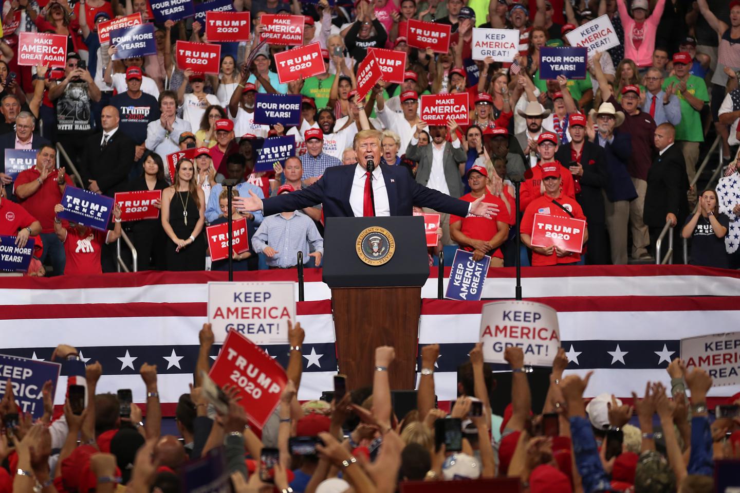 Donald Trump Announces His Candidacy For Second Presidential Term