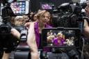 Protesters Demonstrate Against Supreme Court Nominee Brett Kavanaugh On Day Of Hearing With His Accuser Dr. Christine Blasey Ford
