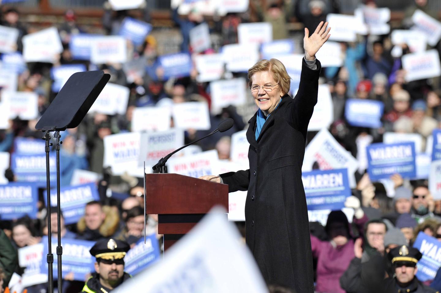 US-politics-Warren