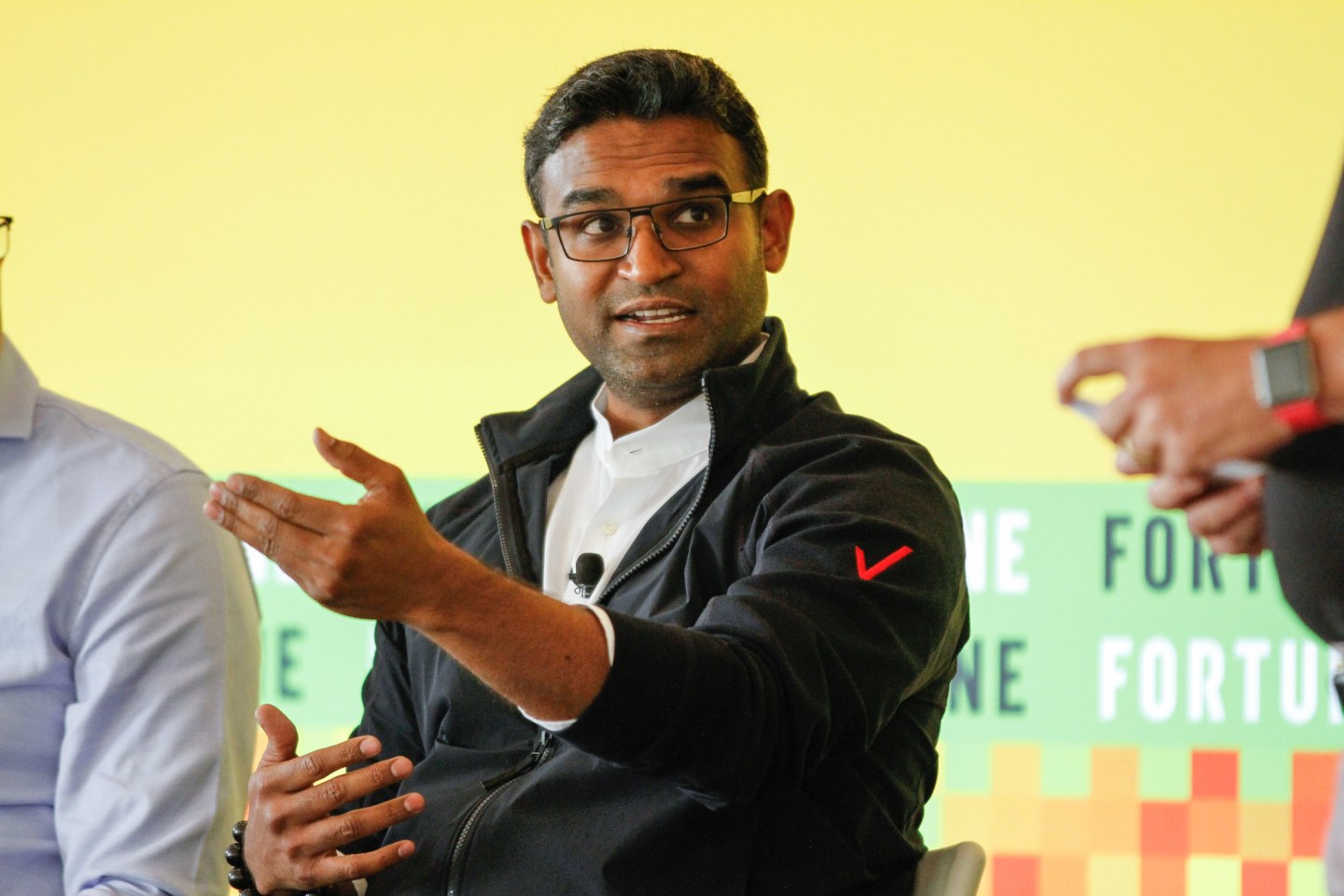 Guru Gowrappan, group CEO of Verizon Media, at Fortune's Brainstorm Tech conference in Aspen, Colo.
