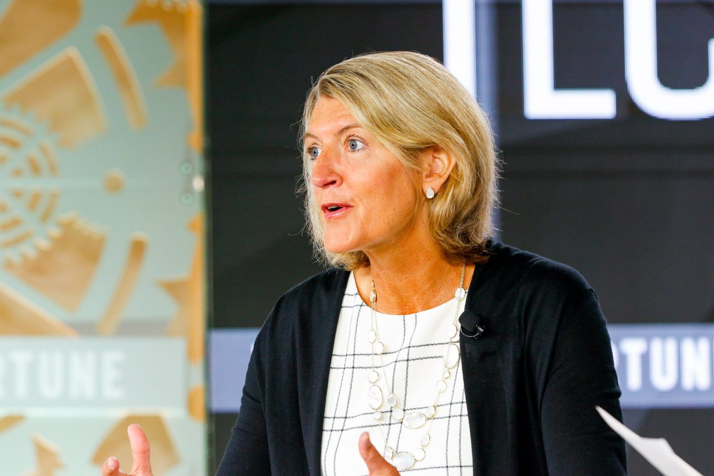 Land O'Lakes CEO Beth Ford speaks at Fortune's Brainstorm Tech conference on July 16, 2019.
