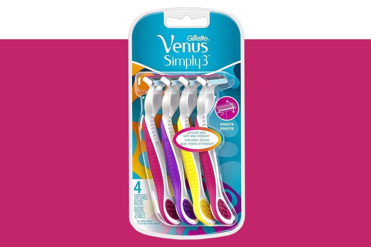 Venus Simply 3 Disposable Razors