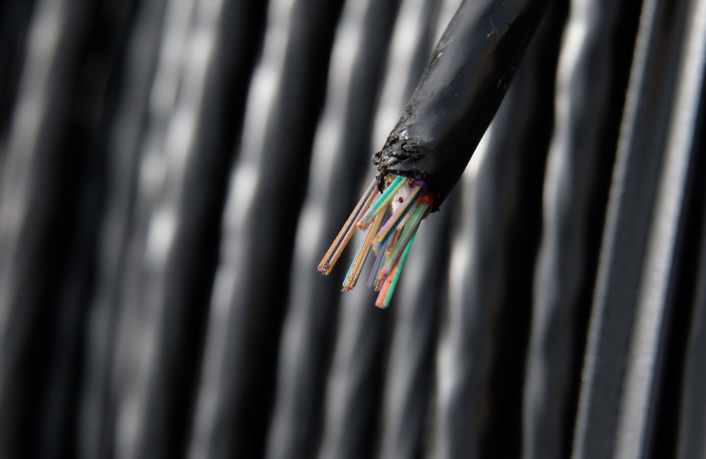 Broadband internet-fiber optic cables