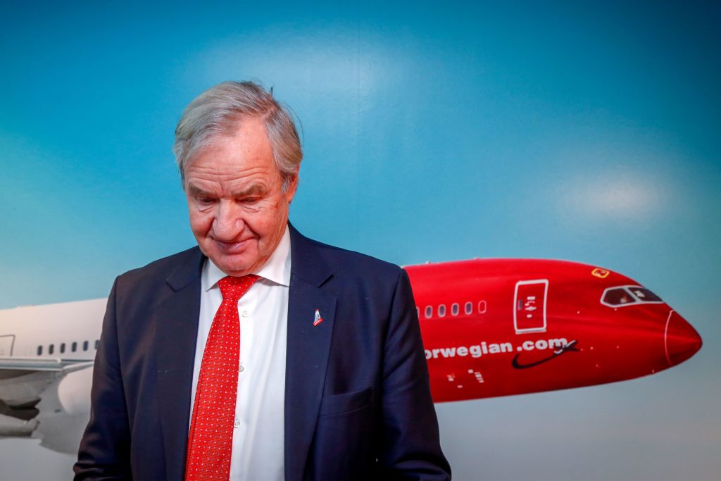 Bjorn Kjos, the CEO and one of the founders, said he would retire on Wednesday