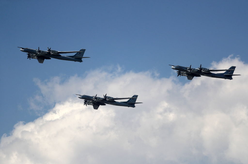 Two of the bombers flew into Korean airspace on Tuesday, according to the Korean government, an allegation Moscow has denied.