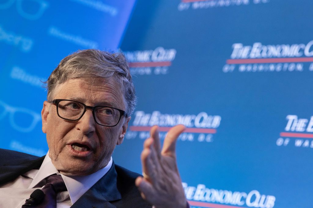 Bill Gates speaks at Economic Club of Washington, D.C.