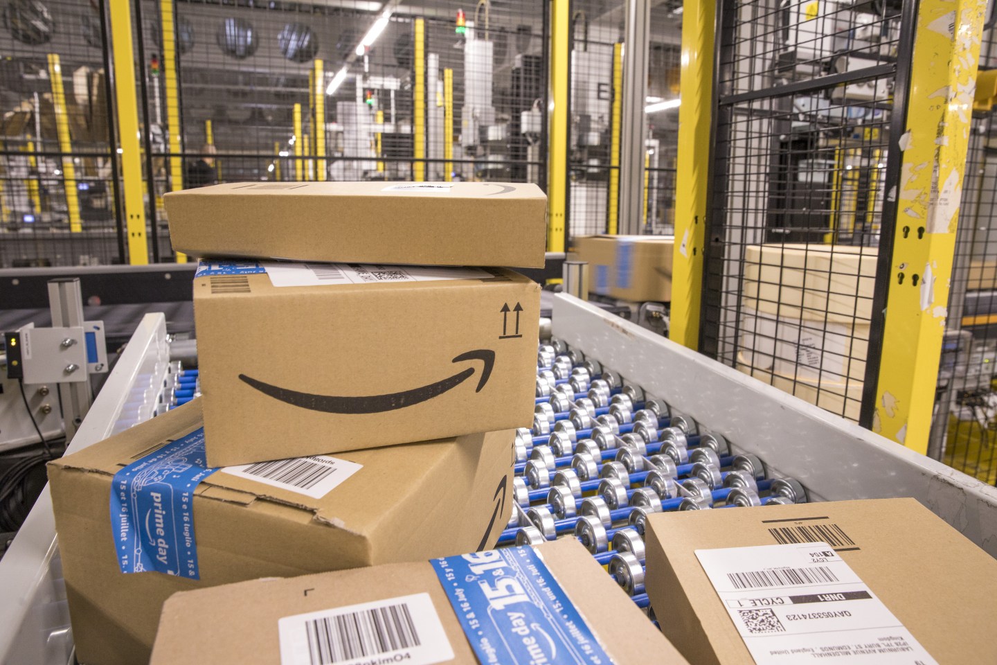 Inside An Amazon.Com Inc. Fulfillment Centre Ahead Of Prime Day