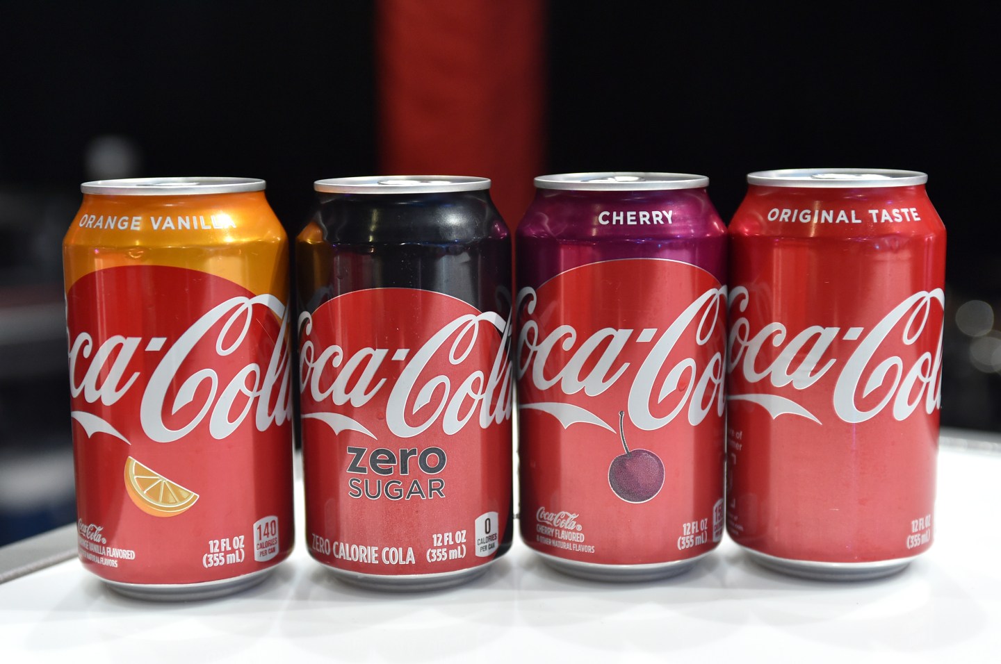 LOS ANGELES, CALIFORNIA - JUNE 21: Sodas are seen during the 2019 BET Experience Coca-Cola Music Stage at Los Angeles Convention Center on June 21, 2019 in Los Angeles, California. (Photo by Aaron J. Thornton/Getty Images for BET)
