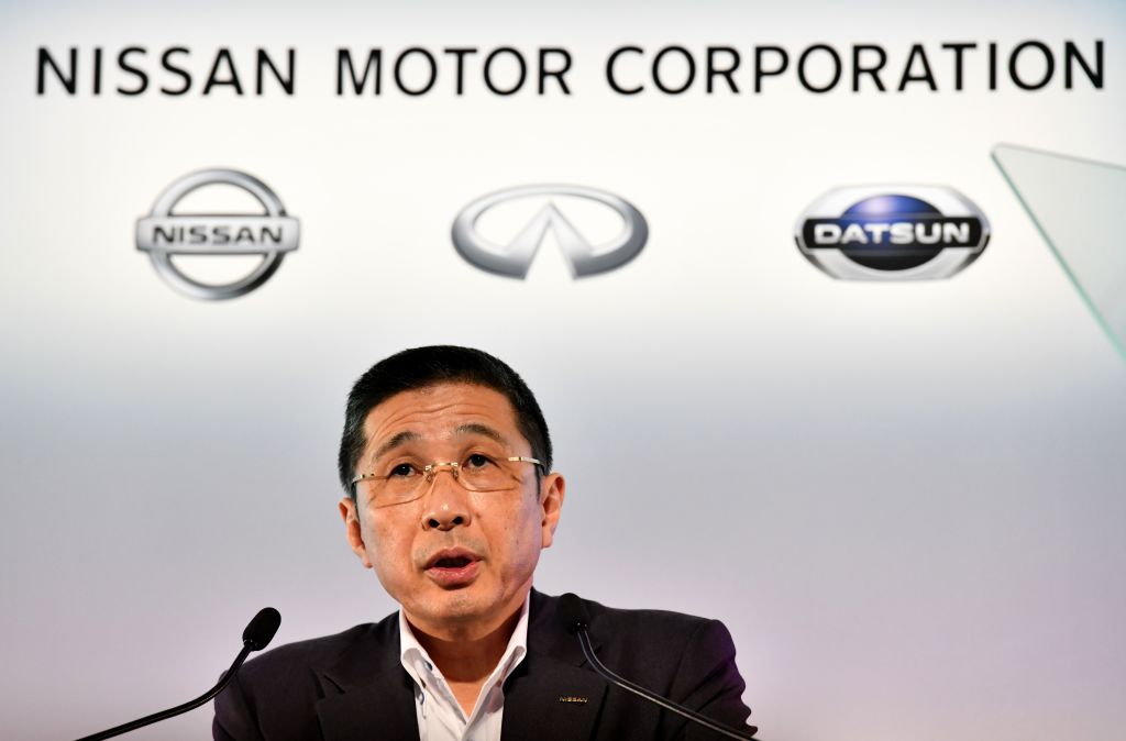 Nissan Motors president and CEO Hiroto Saikawa.