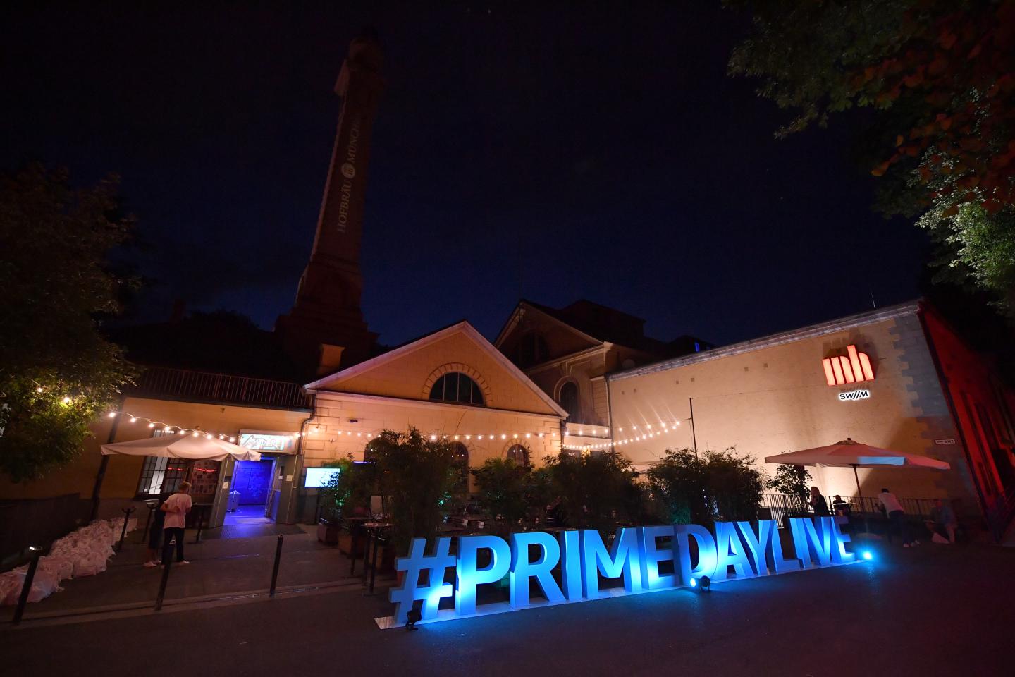 Amazon PrimeDayLive event at in Munich, Germany.