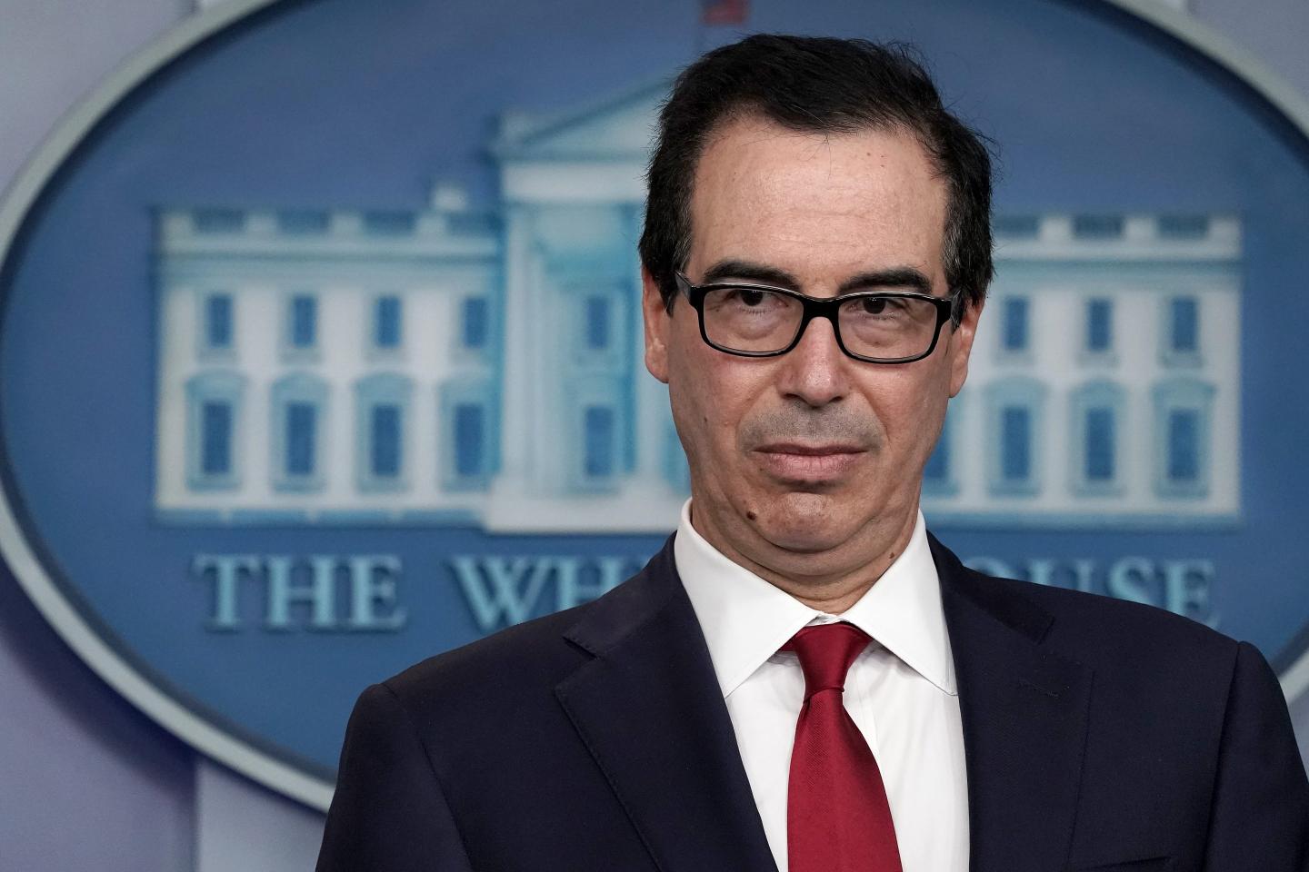 Treasury Secretary Steven Mnuchin Holds Briefing at White House on Cryptocurrency