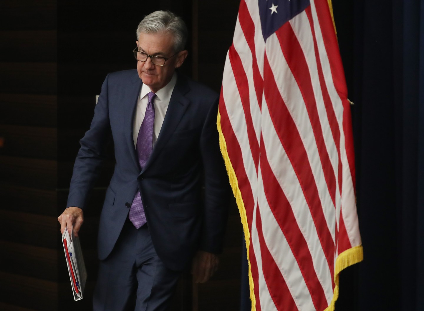 Federal Reserve Chair Jerome Powell Holds News Conference