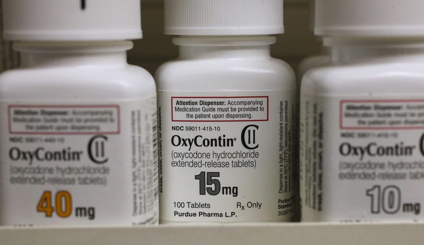 Bottles of OxyContin