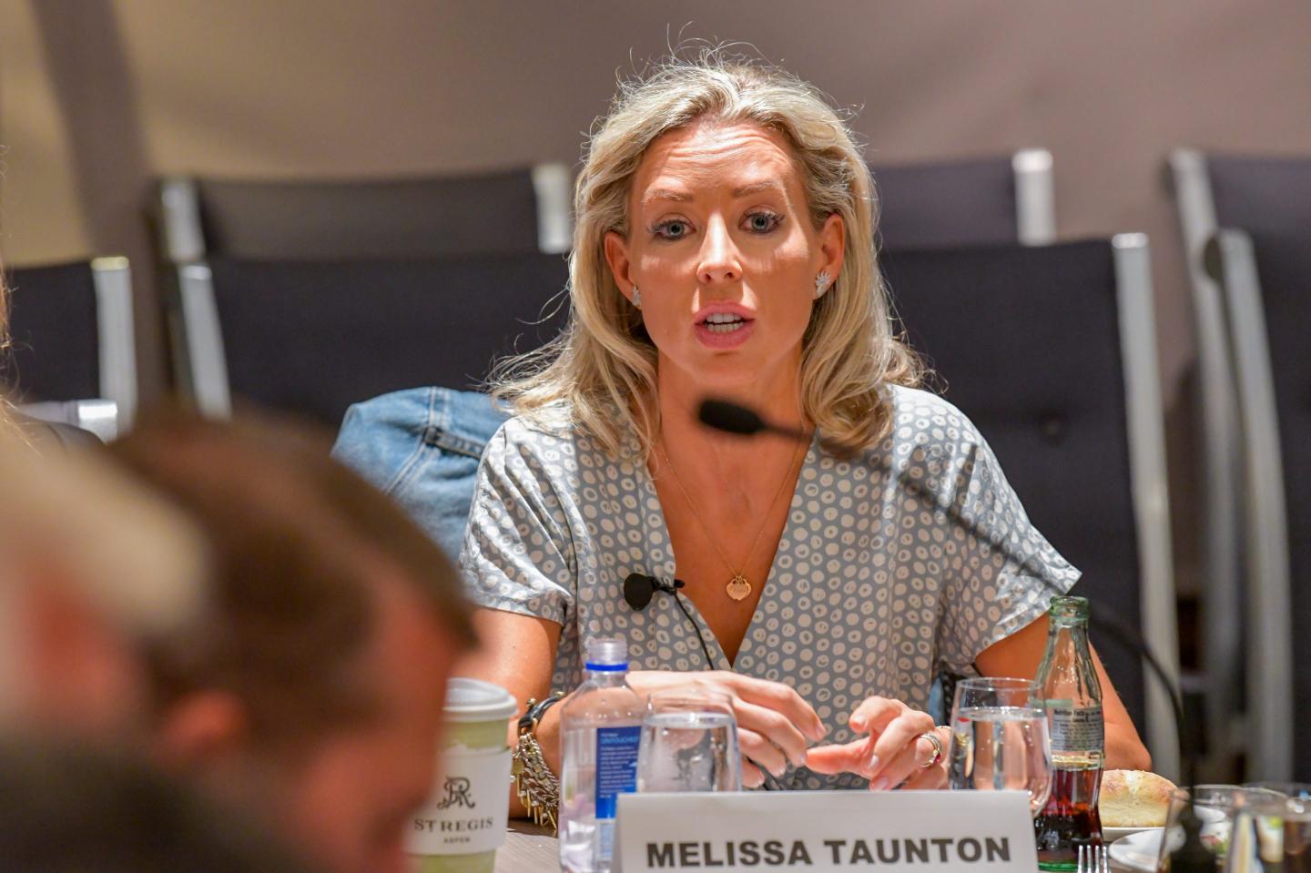 New Enterprise Associates partner Melissa Taunton speaks at Fortune's Brainstorm Tech conference on July 16, 2019, in Aspen, Colo.