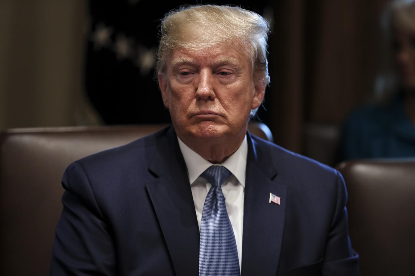 President Trump Holds Cabinet Meeting At White House