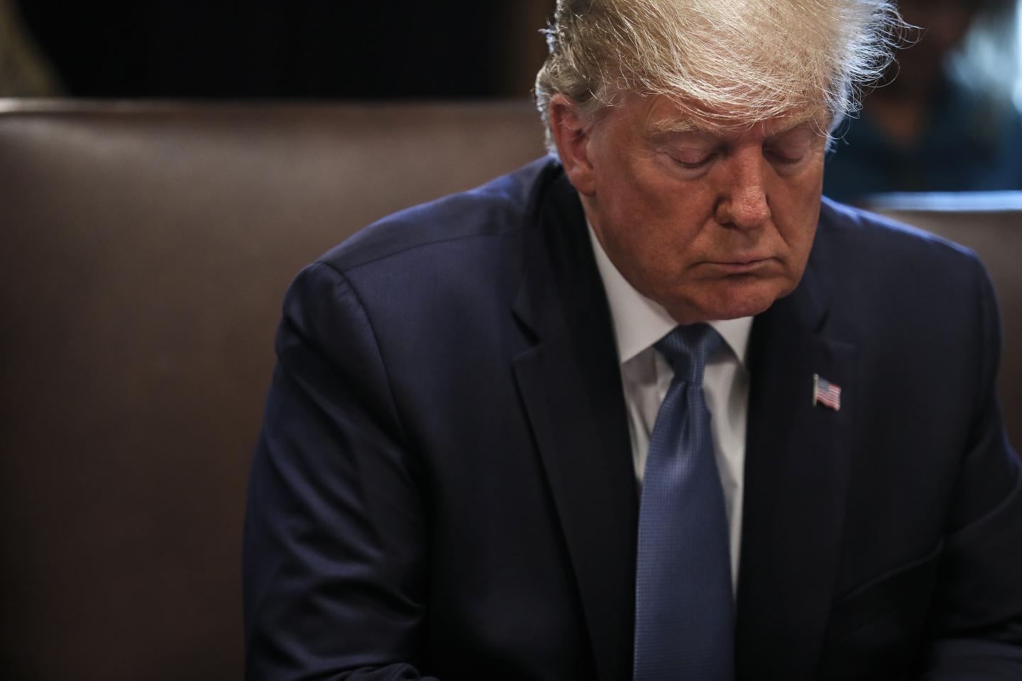 President Trump Holds Cabinet Meeting At White House