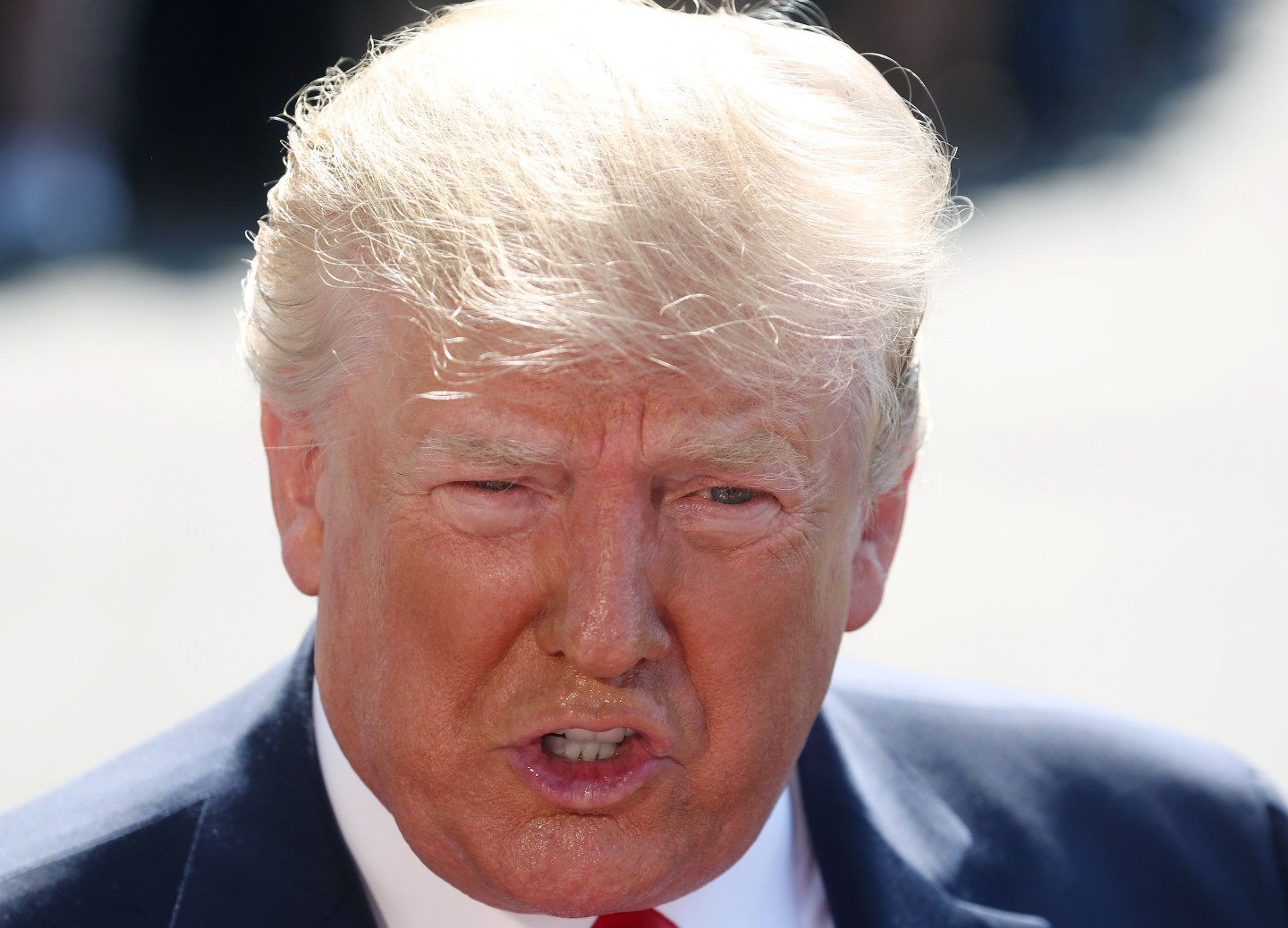 President Donald Trump Departs White House For Midwest Trip