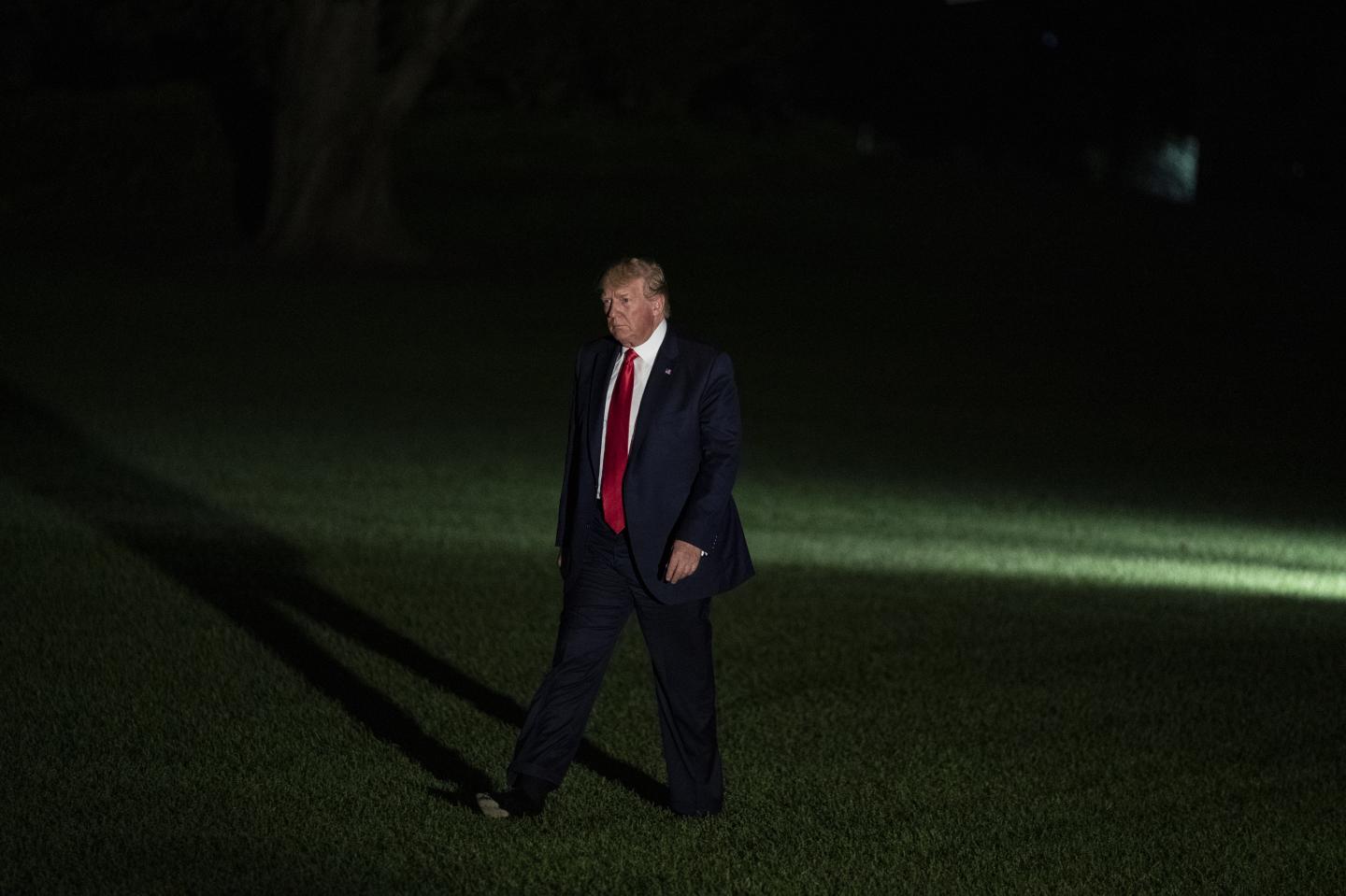 President Trump Departs &amp; Arrives To White House