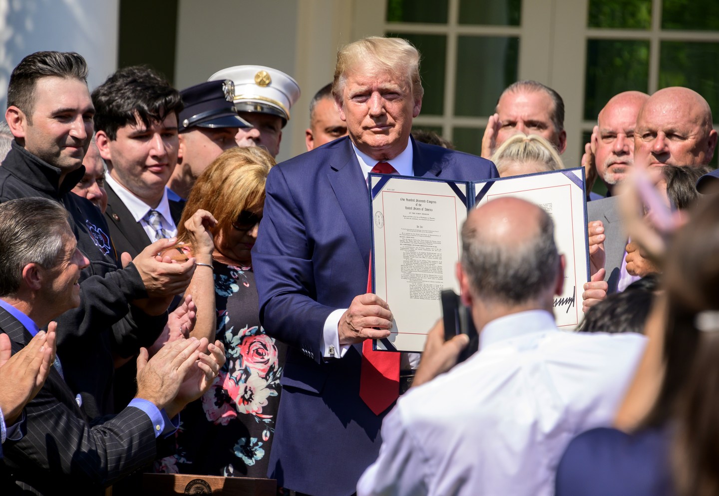 President Trump Holds Signing Ceremony For September 11 Victim Compensation Fund