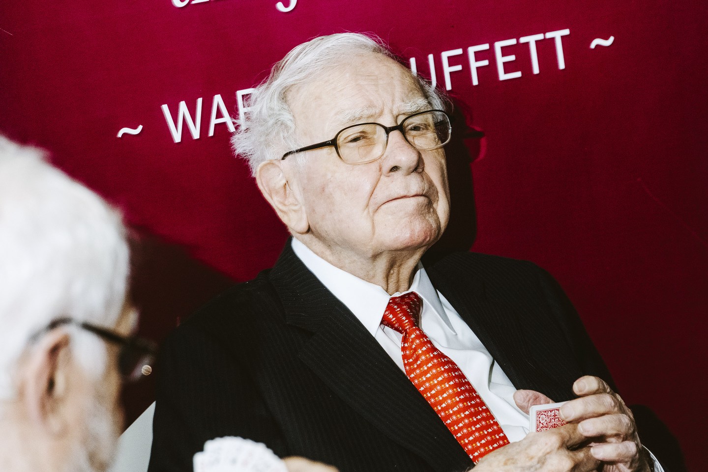 Warren Buffet at annual shareholders meeting 2019