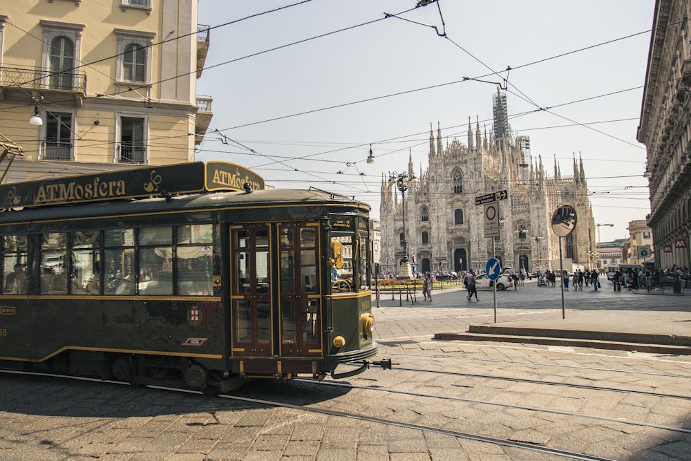 ATMosfera is the first "itinerant" restaurant in Italy.