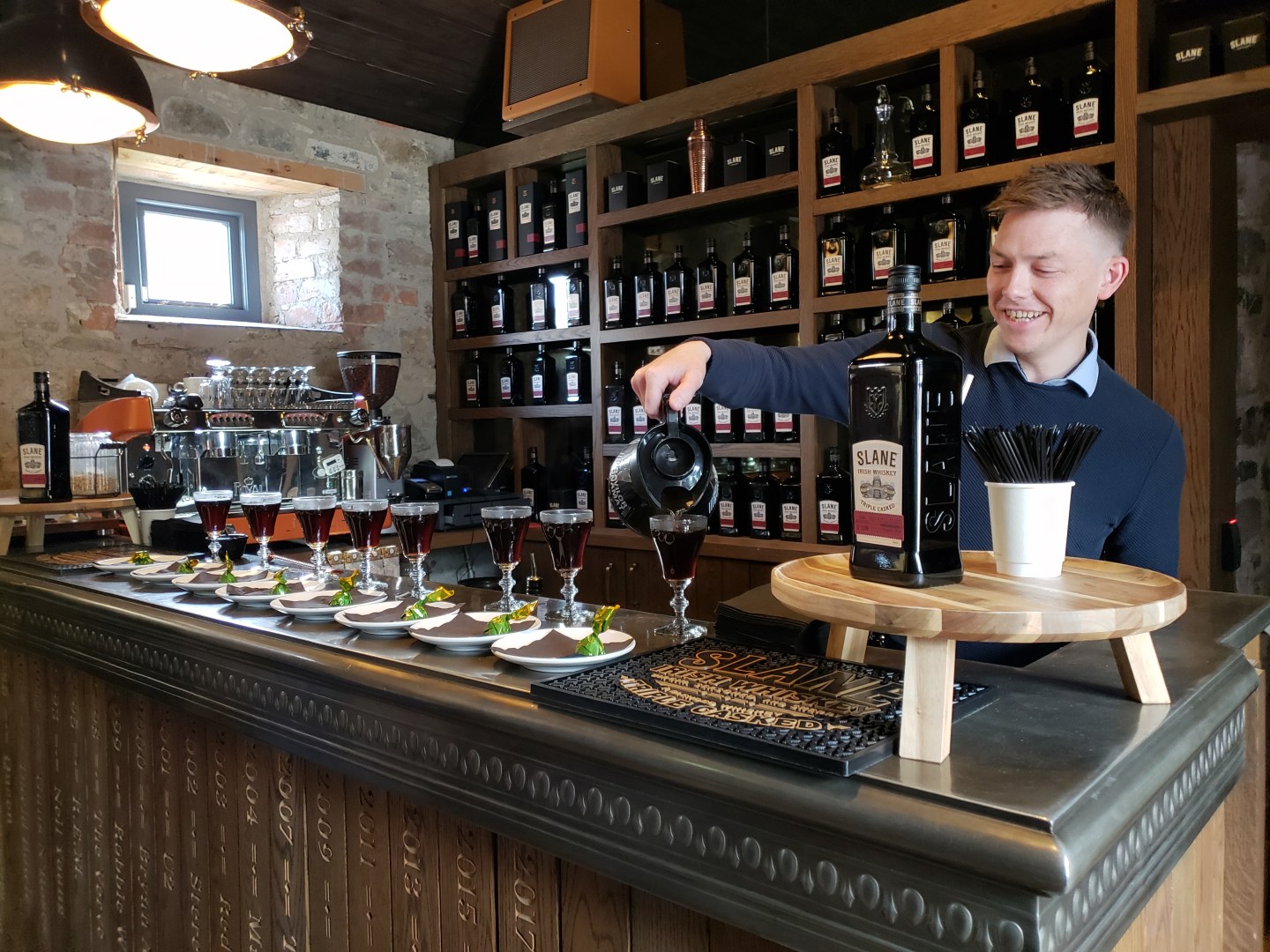 The distillery's co-founder Alex Conyngham