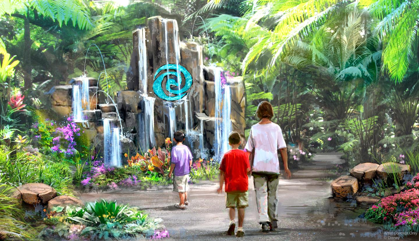 Journey of Water Inspired by "Moana" at Epcot