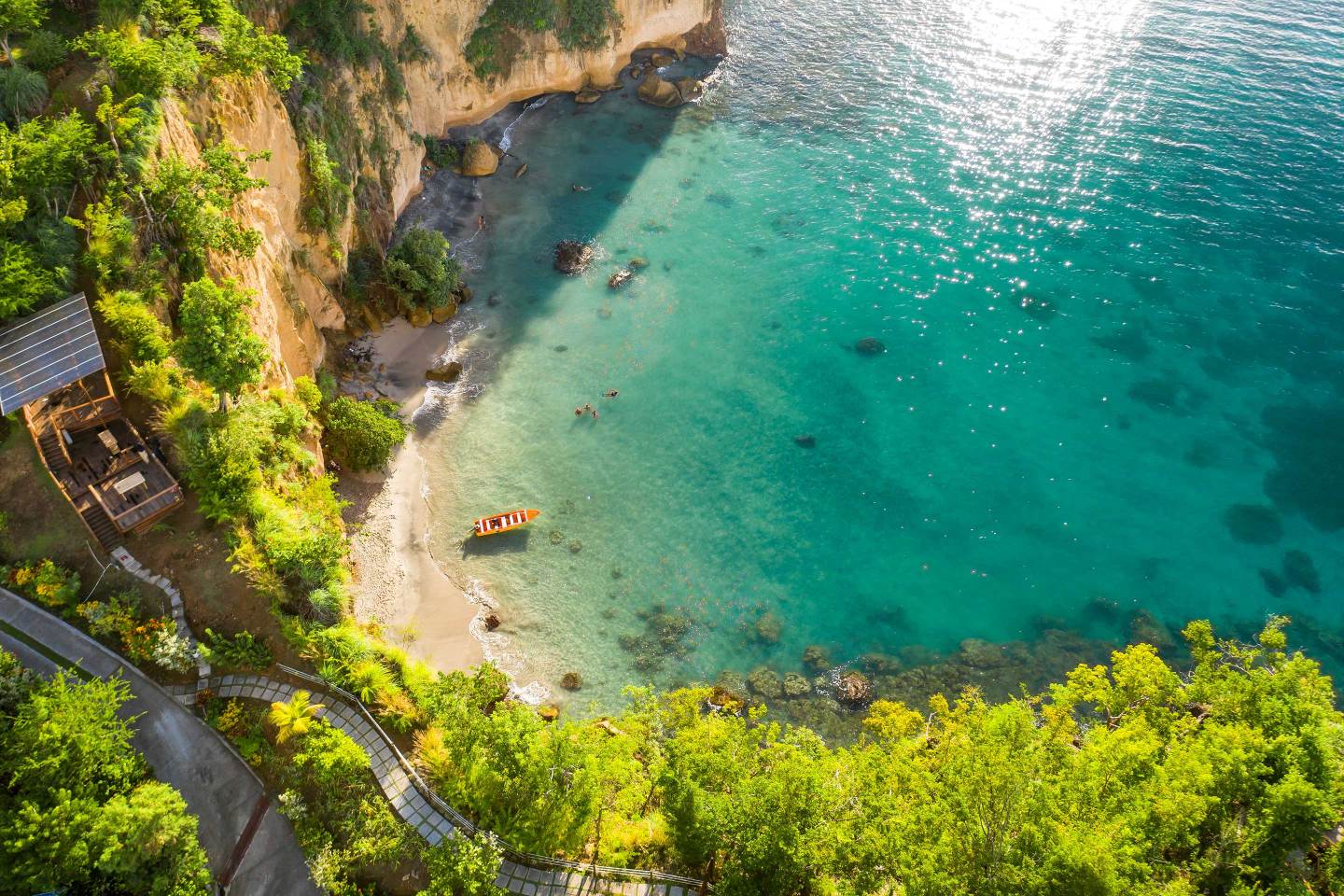 Dominica-Zing-Zing-Secret-Bay's-Beach