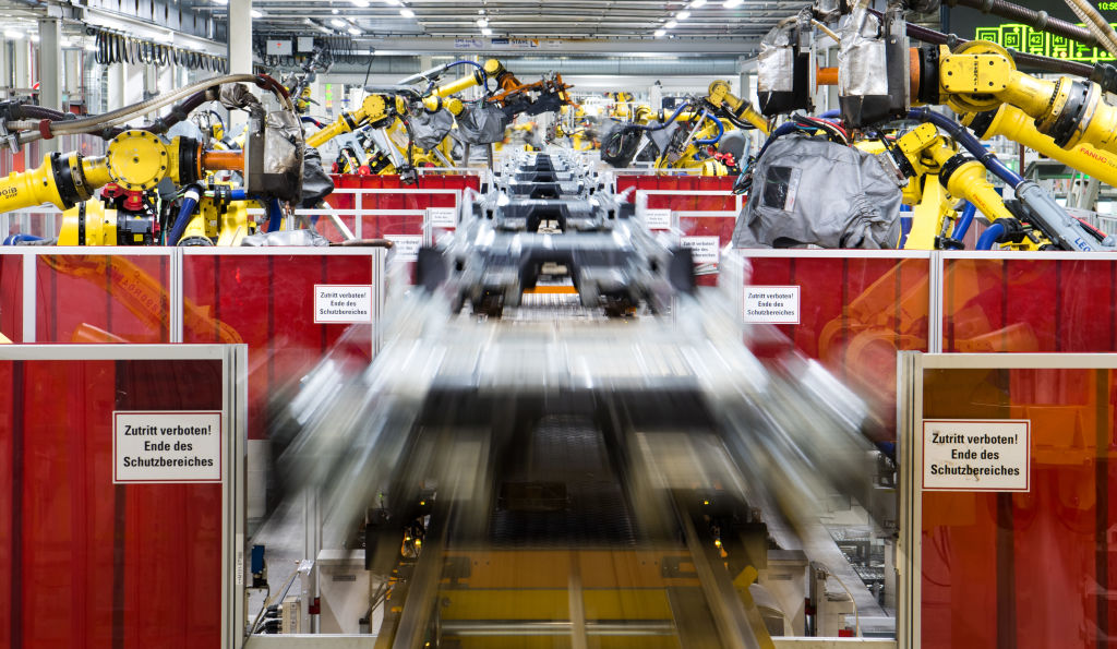 A Volkswagen factory in Lower Saxony, Wolfsbury. Europe, and Germany in particular, has been caught in the middle of the U.S.-China tradewar.