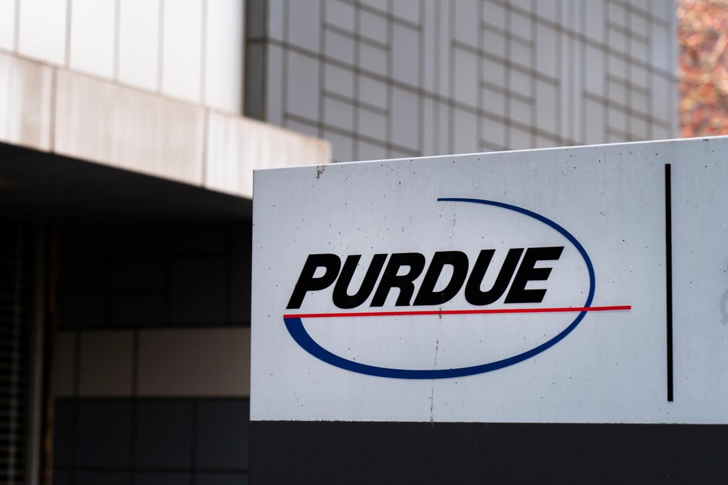Purdue sign
