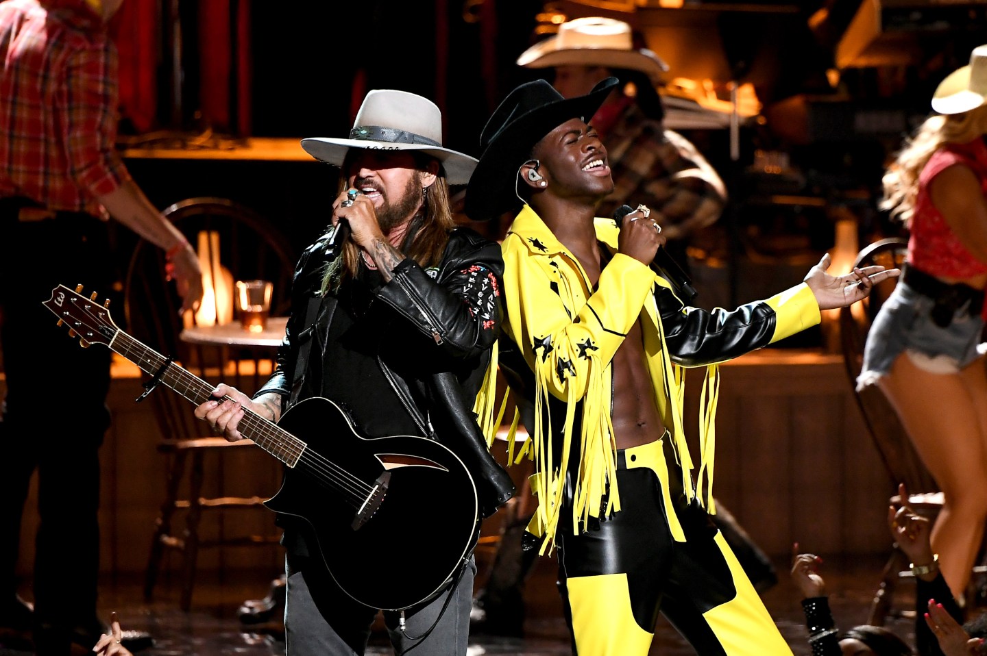 Lil Nas X and Billy Ray Cyrus