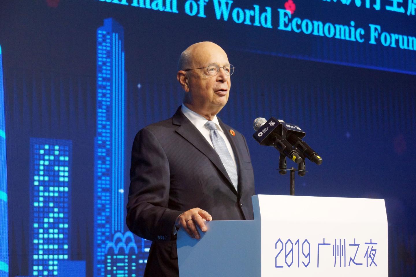 Klaus Schwab, founder of the World Economic Forum