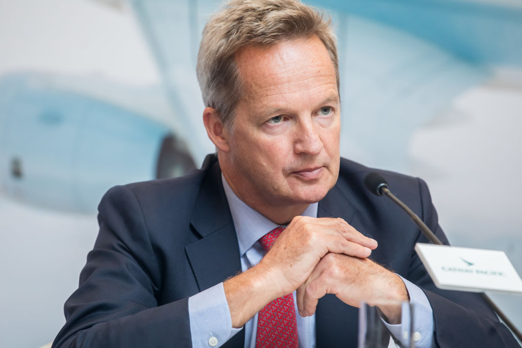 Cathay Pacific CEO Rupert Hogg resigns