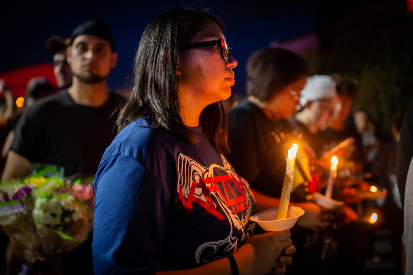Rally And Vigil As President Trump Visits El Paso After Mass Shooting