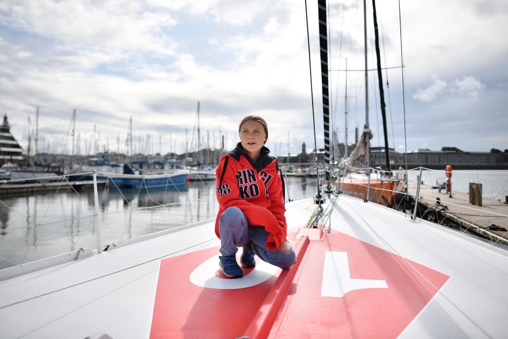 Swedish climate activist Greta Thunberg