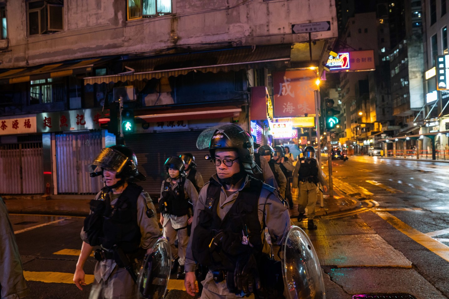 Hong Kong riot police