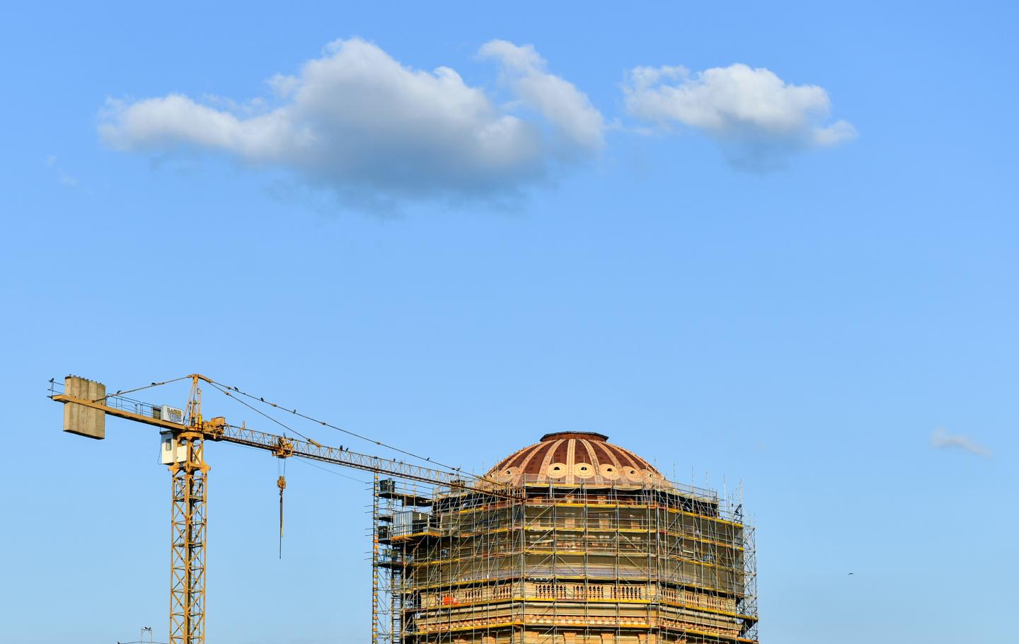 Construction site of the Berlin City Palace