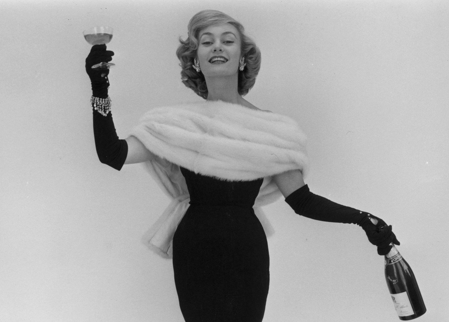Christian Dior model Jean Dawnay.