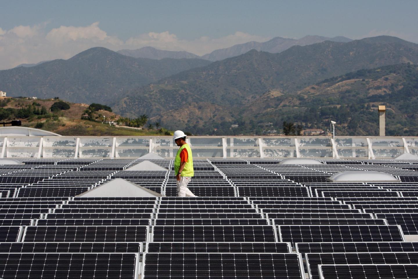 rooftop solar panels
