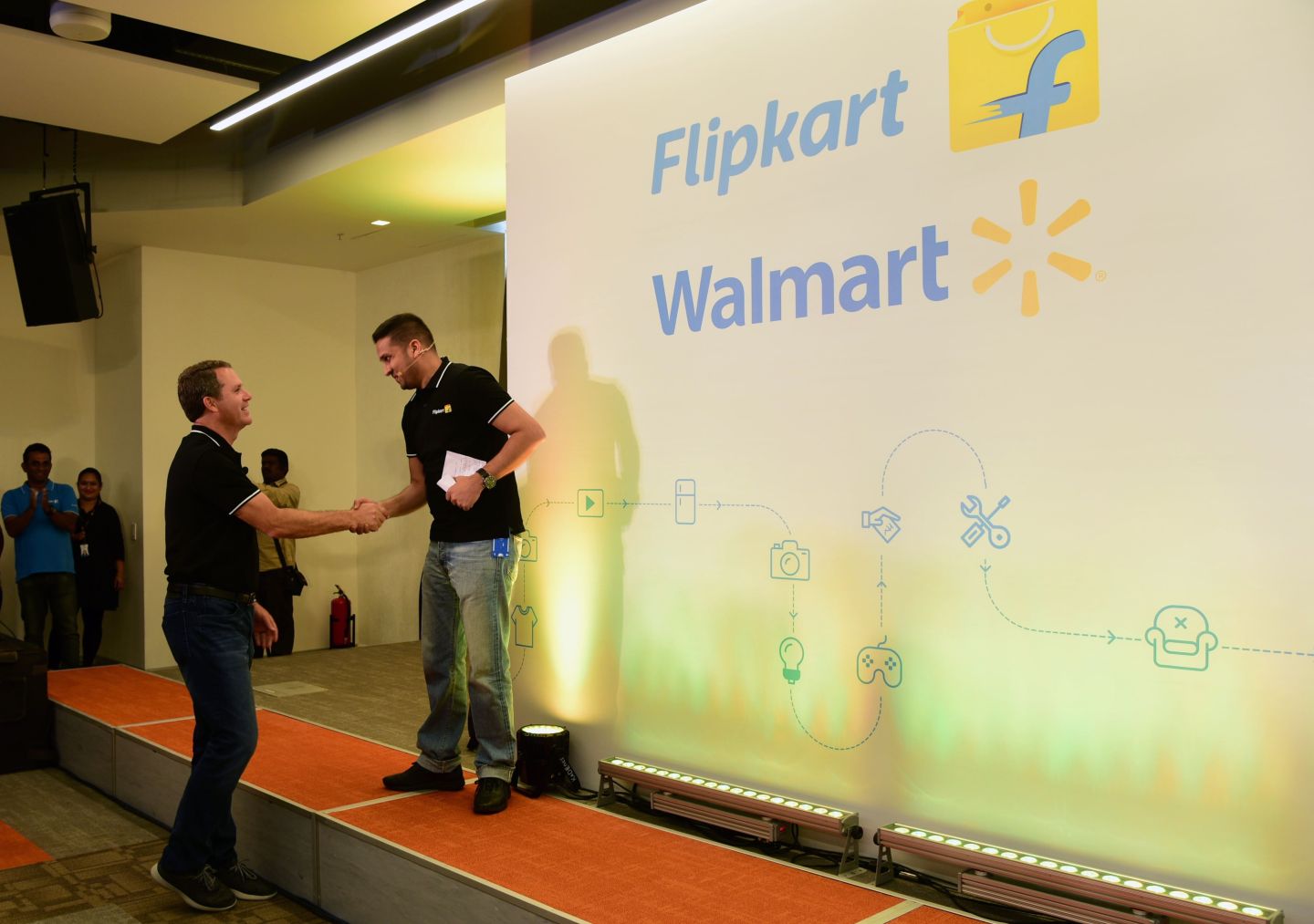 walmart ceo buys stake in flipkart