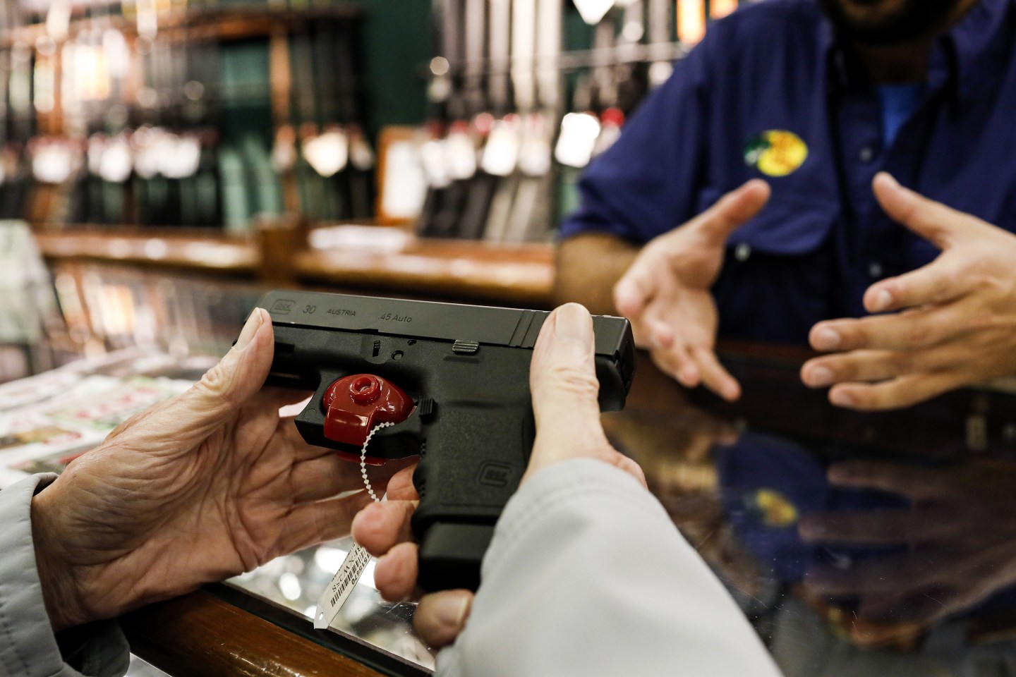 Gun sale-Visa mass shooting