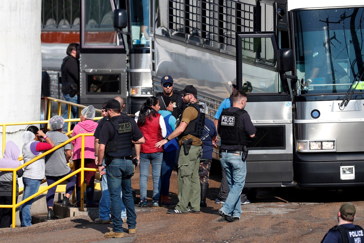 Mississippi Immigration Food Plant Raids ICE