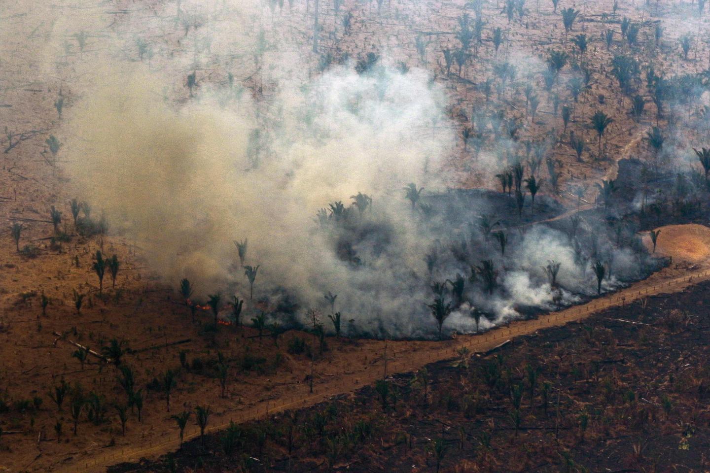 BRAZIL-FIRE-DEFORESTATION-AMAZON